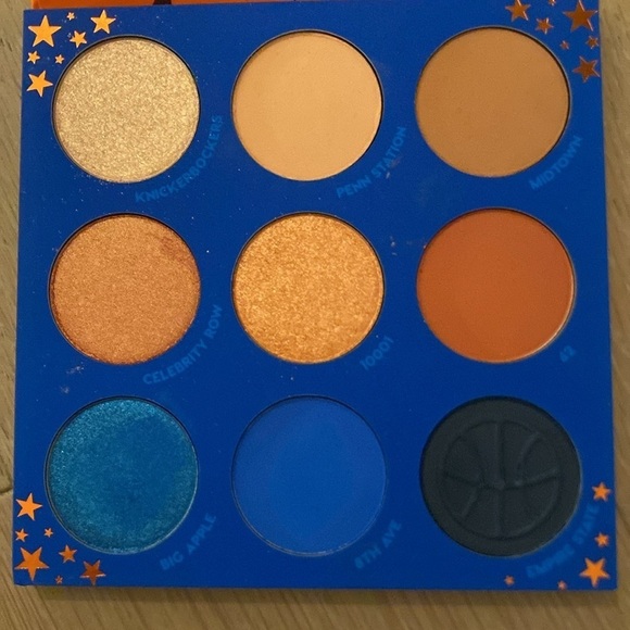 Colourpop x NBA Collab New York Knicks Palette - Picture 6 of 7